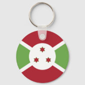 Burundi-Flagge Schlüsselanhänger (Vorderseite)
