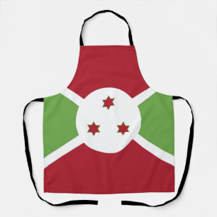 Burundi-Flagge Schürze