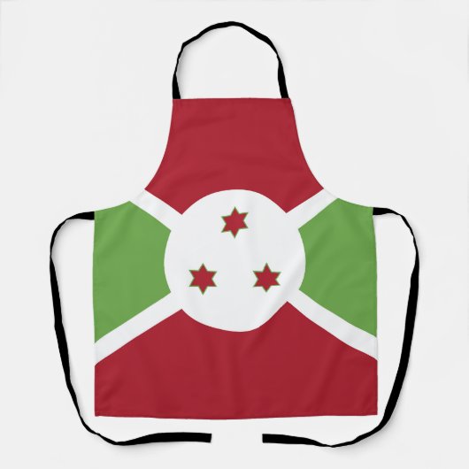 Burundi-Flagge Schürze (Vorderseite)