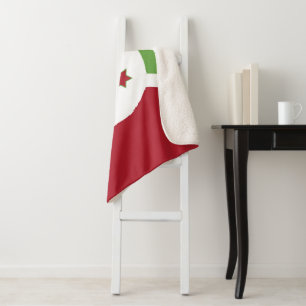 Burundi-Flagge Sherpadecke