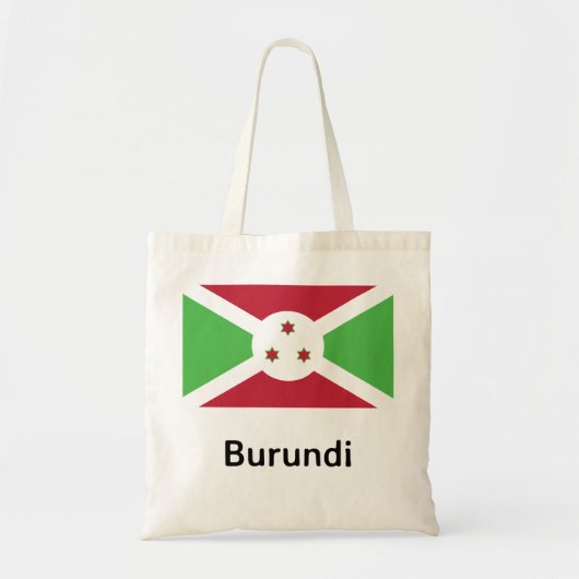 Burundi-Flagge Tragetasche (Vorne)