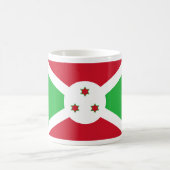 Burundi-Flaggen-Tasse Kaffeetasse (Mittel)