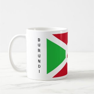 Burundi-Flaggen-Tasse Kaffeetasse