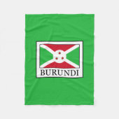 Burundi Fleecedecke (Vorderseite)