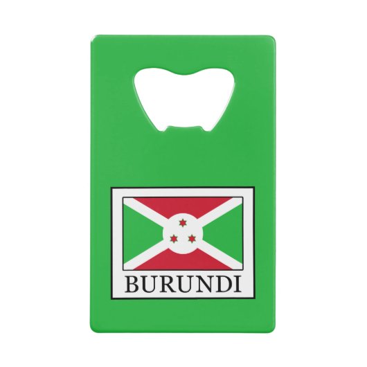Burundi Geldbeutel Flaschenöffner (Vorderseite)
