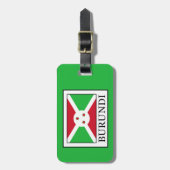 Burundi Gepäckanhänger (Vorderseite vertikal)