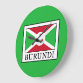 Burundi Große Wanduhr (Winkel)