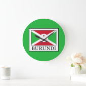 Burundi Große Wanduhr (Zuhause)