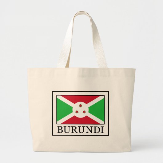 Burundi Jumbo Stoffbeutel (Vorne)