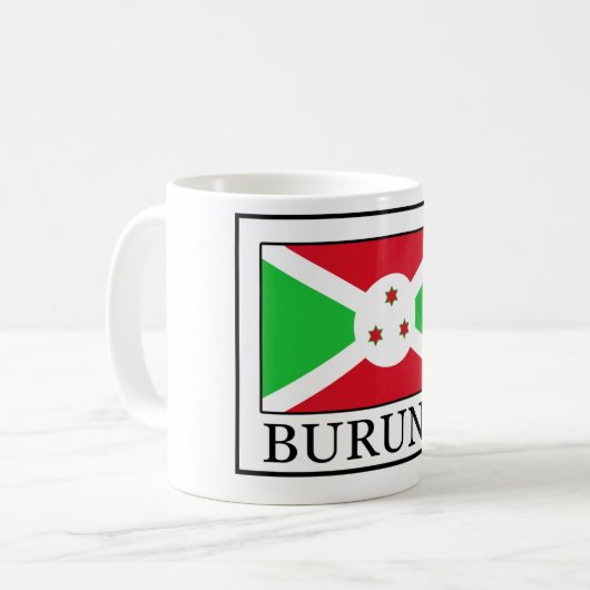 Burundi Kaffeetasse (Vorderseite Links)