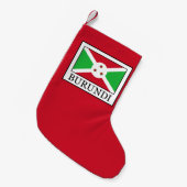 Burundi Kleiner Weihnachtsstrumpf (Vorderansicht (hängend))
