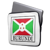 Burundi Laptopschutzhülle (Vorderseite Links)