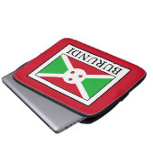 Burundi Laptopschutzhülle (Vorne Knopf)