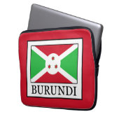 Burundi Laptopschutzhülle (Vorderseite Links)