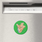 Burundi Map Magnet (In Situ (Geschirrspüler))