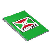 Burundi Notizblock (Rechte Seite)