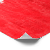 Burundi Ölgemälde Zeichnend Poster (Ecke)