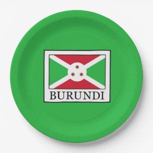 Burundi Pappteller