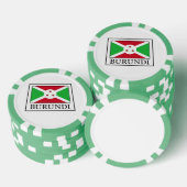 Burundi Pokerchips (Stapel)