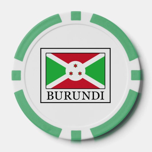 Burundi Pokerchips (Vorderseite)