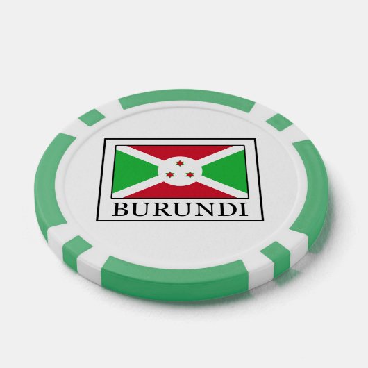 Burundi Pokerchips (Einzeln)
