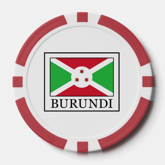 Burundi Pokerchips (Vorderseite)