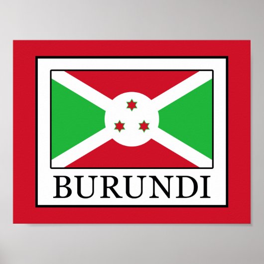 Burundi Poster (Vorne)