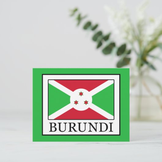 Burundi Postkarte (Stehend Vorderseite)