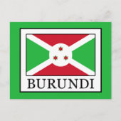 Burundi Postkarte (Vorderseite)