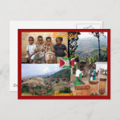Burundi Postkarte (Vorne/Hinten)