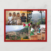 Burundi Postkarte (Vorderseite)