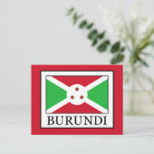 Burundi Postkarte (Stehend Vorderseite)