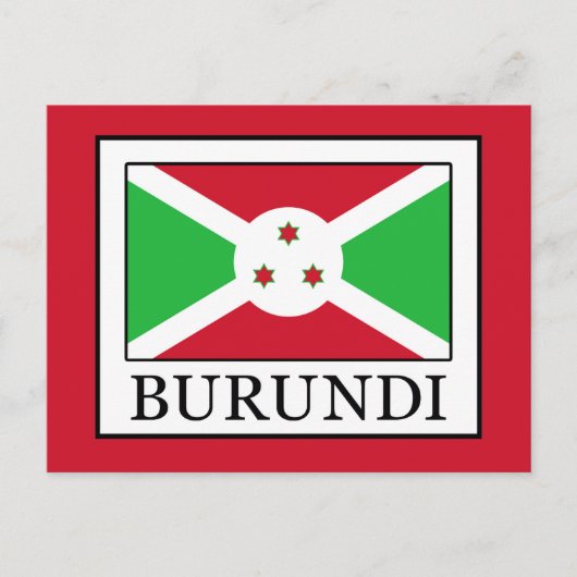 Burundi Postkarte (Vorderseite)