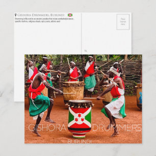 Burundi Reise-Postkarte Postkarte