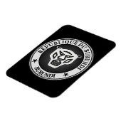 Burundi Round Emblem Magnet (Linke Seite)