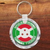 Burundi Round Emblem Schlüsselanhänger (Vorderseite)