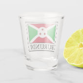 Burundi Schnapsglas (Rückseite)