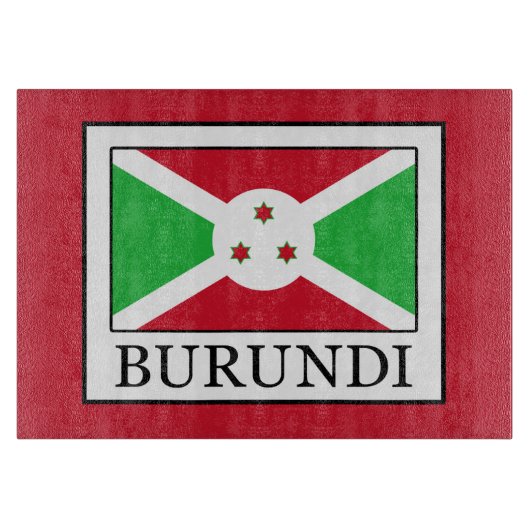 Burundi Schneidebrett (Vorderseite)
