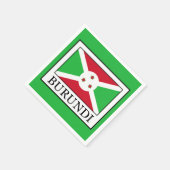 Burundi Serviette (Ecke)