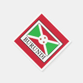 Burundi Serviette (Ecke)