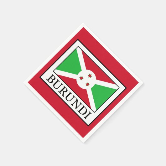 Burundi Serviette (Ecke)