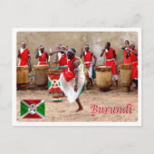 Burundi - Spektakel - Tambours - Postkarte (Vorderseite)