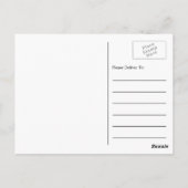 Burundische Flagge, Flagge Burundis Postkarte (Rückseite)