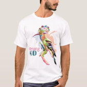 Burung HUD Pop art T-Shirt (Vorderseite)