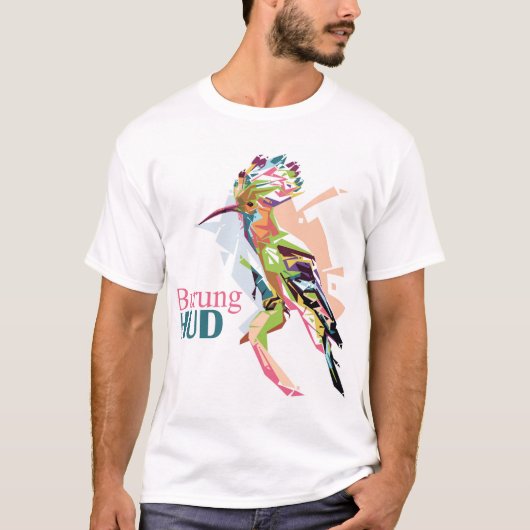 Burung HUD Pop art T-Shirt (Vorderseite)