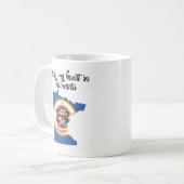Bury Mein Herz in Minnesota Kaffeetasse (Vorderseite Links)