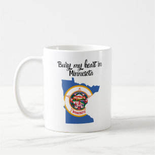 Bury Mein Herz in Minnesota Kaffeetasse