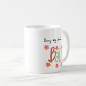 Bury My Heart in Bali Kaffeetasse (VorderseiteRechts)