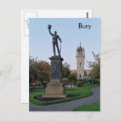 Bury Postcard Postkarte (Vorne/Hinten)