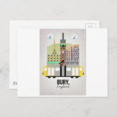 Bury Postkarte (Vorne/Hinten)